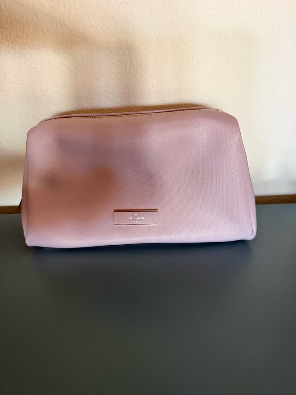 Iris colored Kate Spade make up case